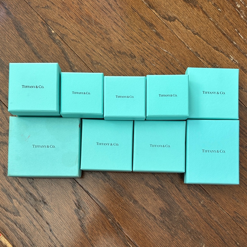 Tiffany & Co. Iconic Blue Jewelry Boxes